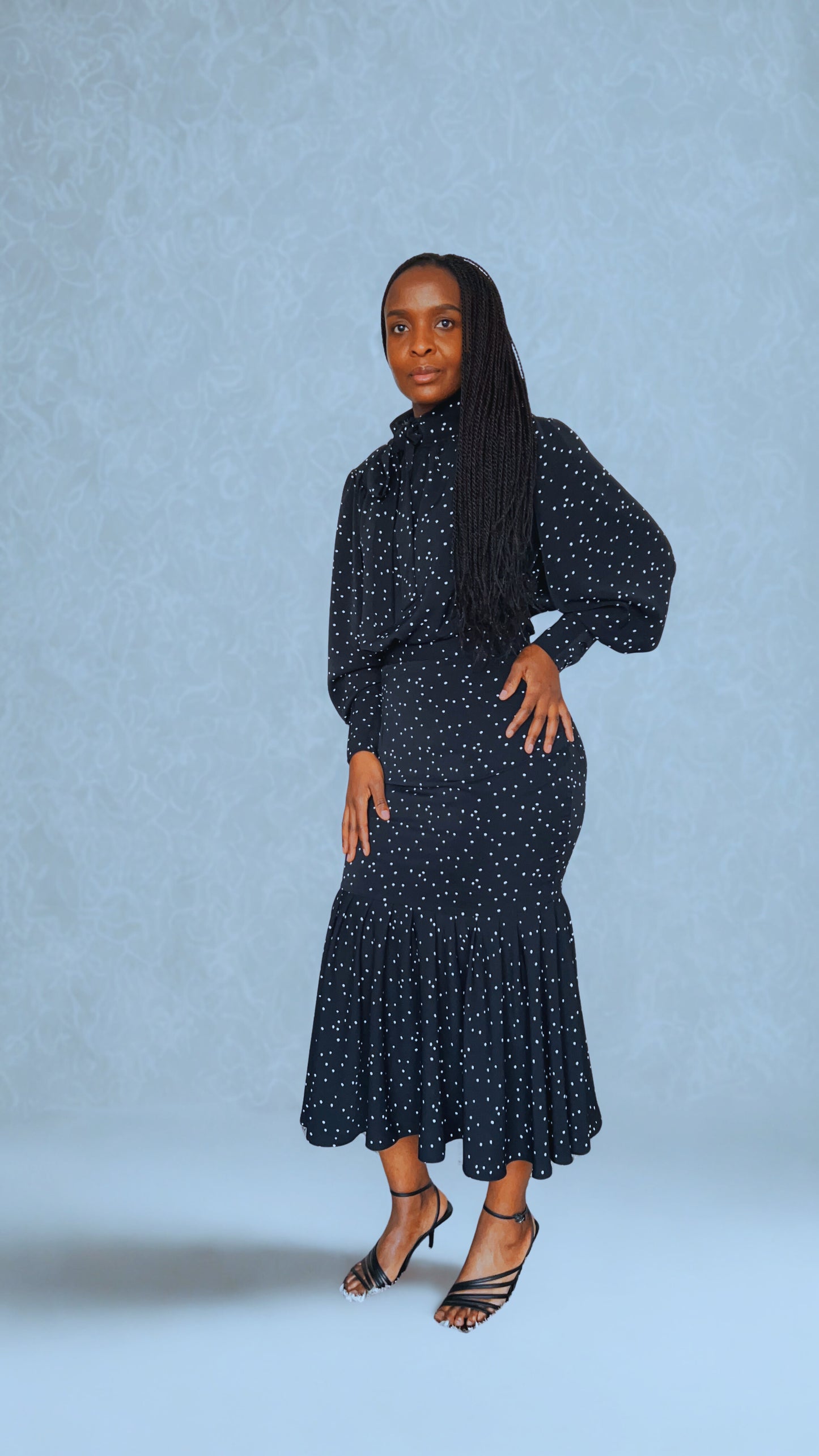 Ebony Polka set