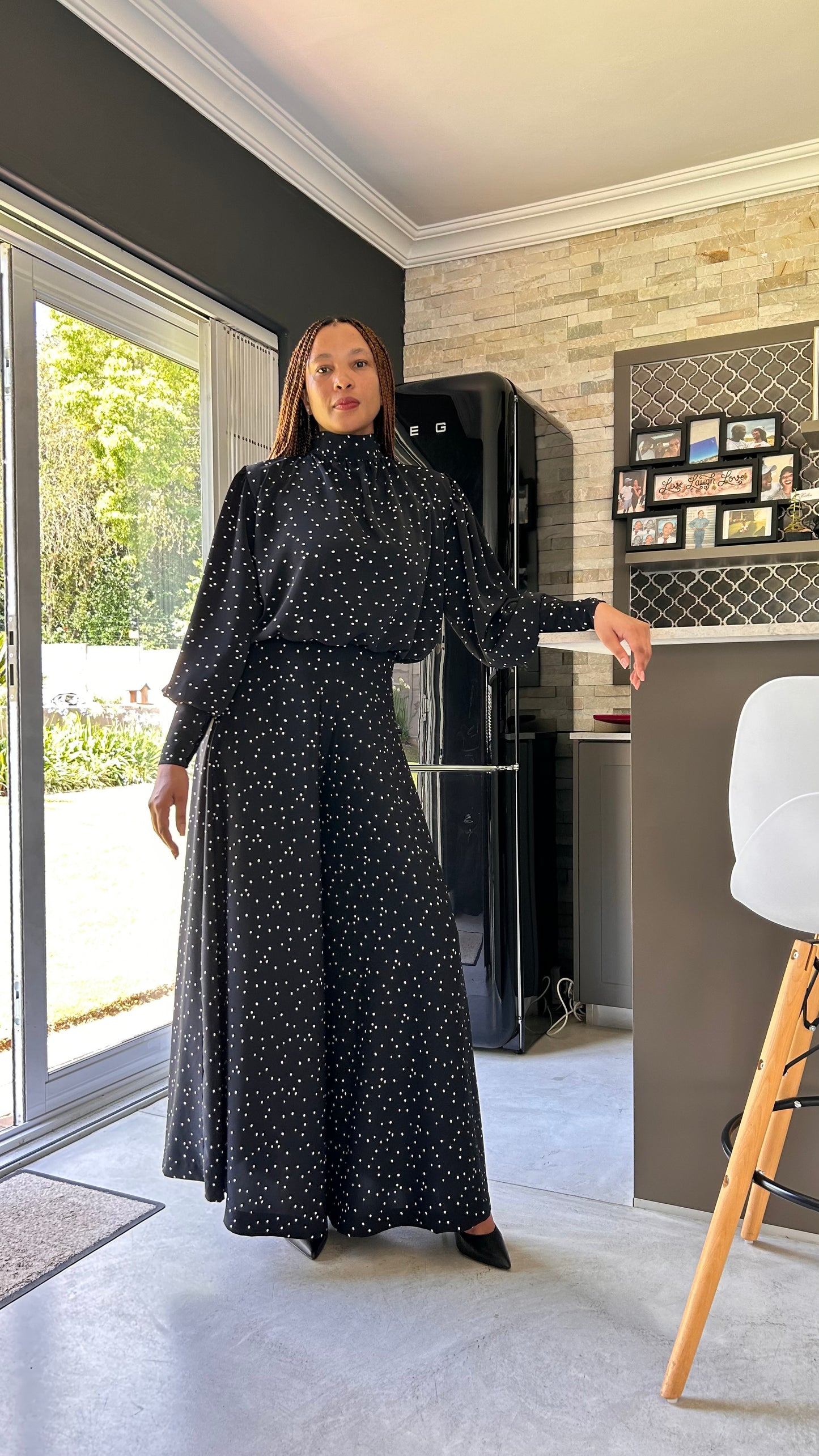 Ebony Polka set